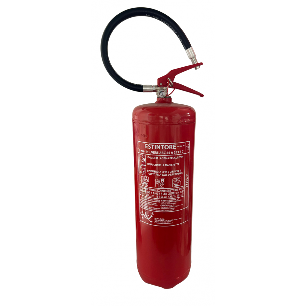 Estintore a Polvere da 9Kg