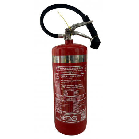 Estintore a Schiuma da 6Kg INOX